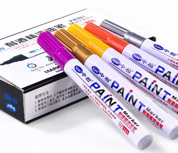 Anti-Alcohol Formulation Oil-Based Hard Dissolve Waterproof Permanent Ink