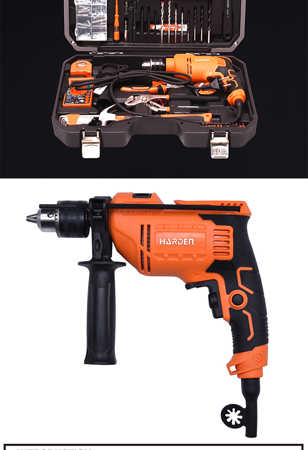 Professional 36Pcs Multi-Functional Impact Drill Set