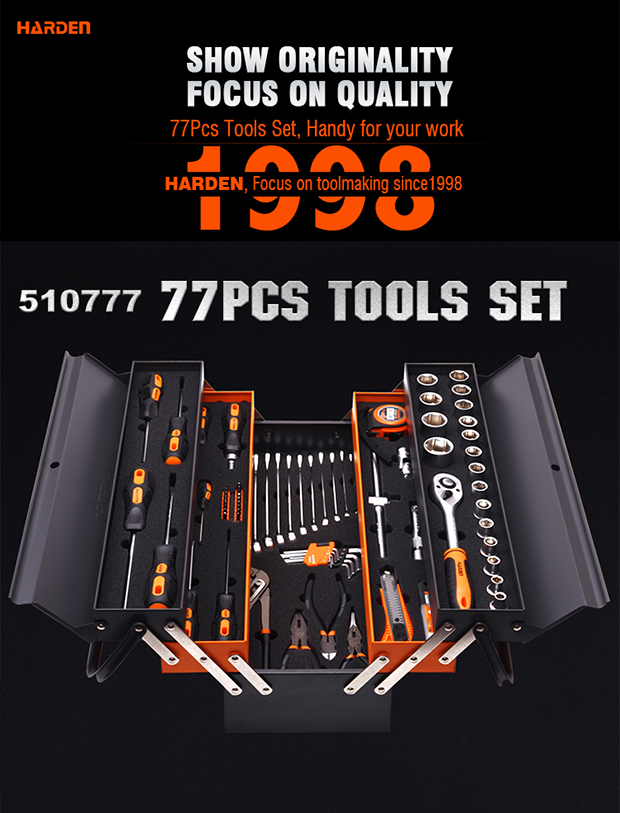 77Pcs Top Quality Tools Set