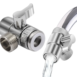 Switch Faucet Adapter Kitchen Sink Splitter
