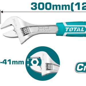 TOTAL ADJUSTABLE WRENCH 12"
