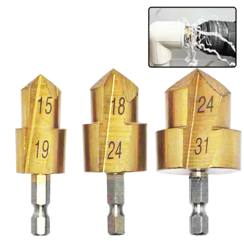 PPR Twisted Drill Bit SET 1/2,3/4,1 INCH