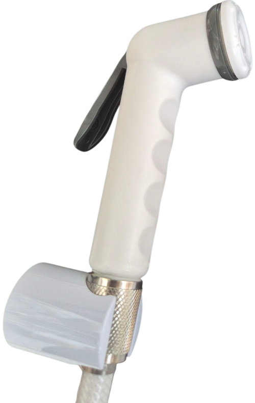 SANITAR SHUTTAF W / PVC HOSE -NITI- SANITAR (MAKE ITALY) شطاف ايطالي مع الهوز