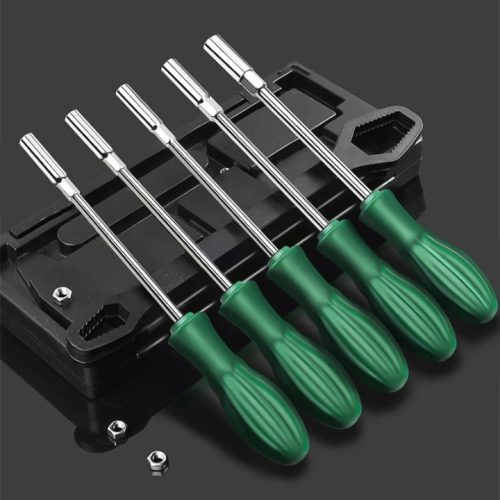 Deep hex socket screwdrivers